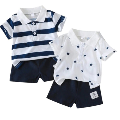 Conjunto Shor y Camisa Estrellas  CHIKY NYNO