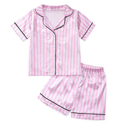 Pijama de Niña Rayas Rosas CHIKY NYNO