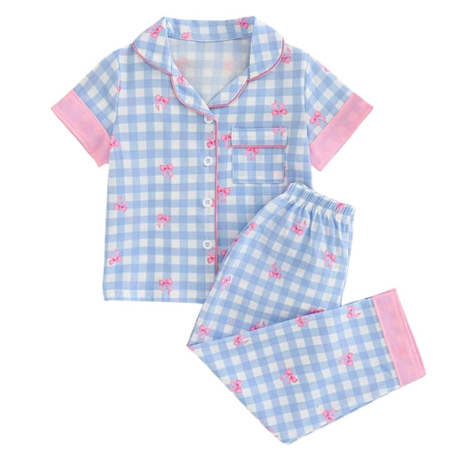 Pijama de Niña Moñitos Rosas CHIKY NYNO