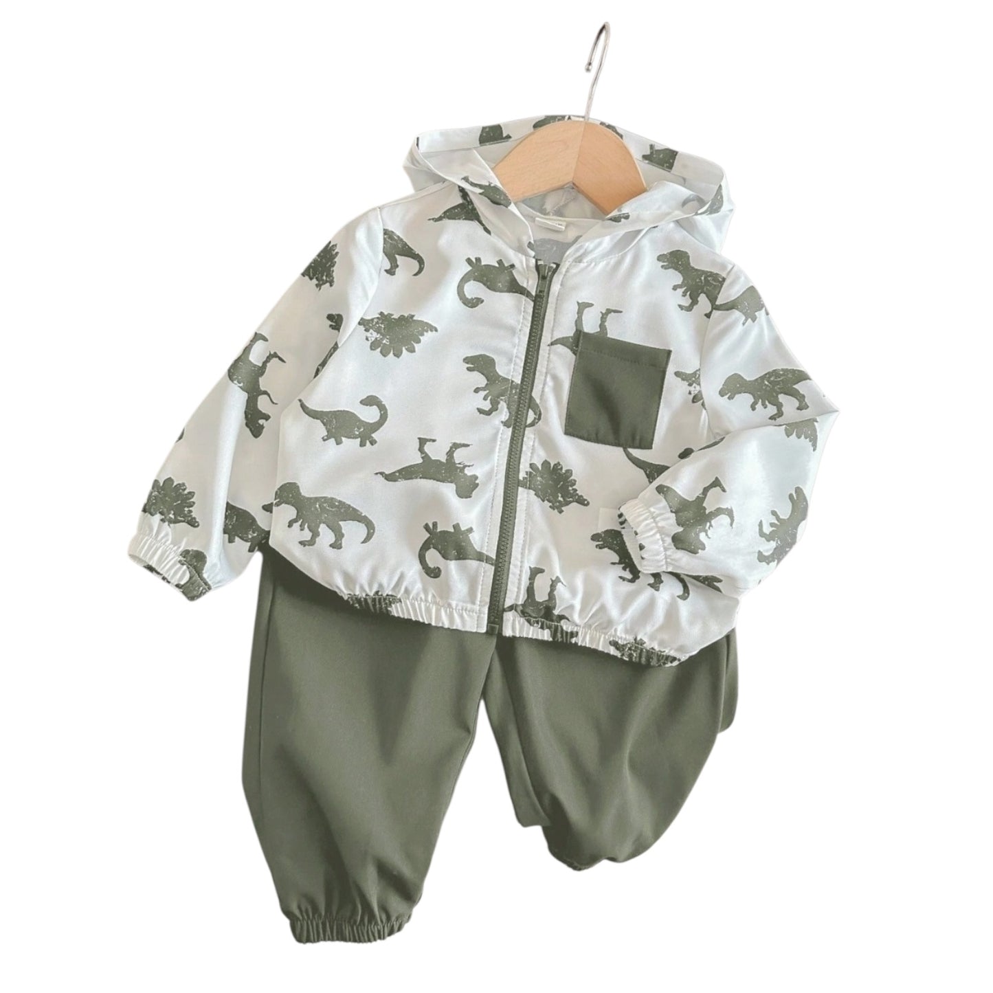 Conjunto Dinos Verde