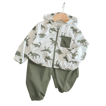 Conjunto Dinos Verde