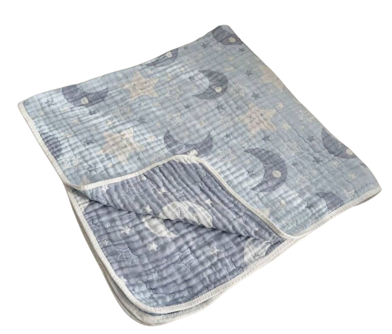 Manta Muselina 5 Capas Luna Doble Vista  CHIKY NYNO