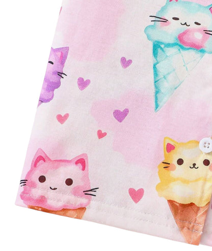 Pijama Nieve y Gatitos CHIKY NYNO