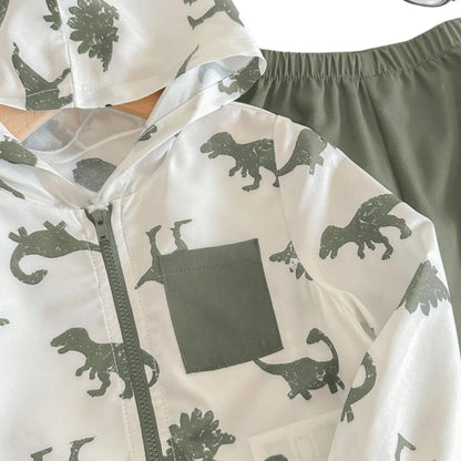 Conjunto Dinos Verde