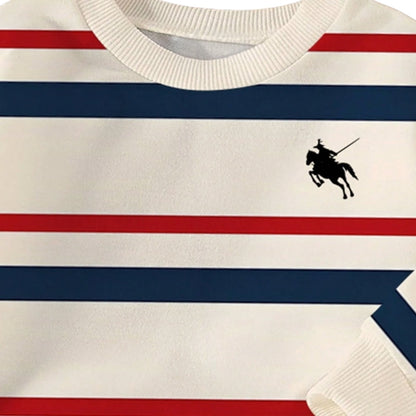 Conjunto Rayas Rojo y Marino CHIKY NYNO