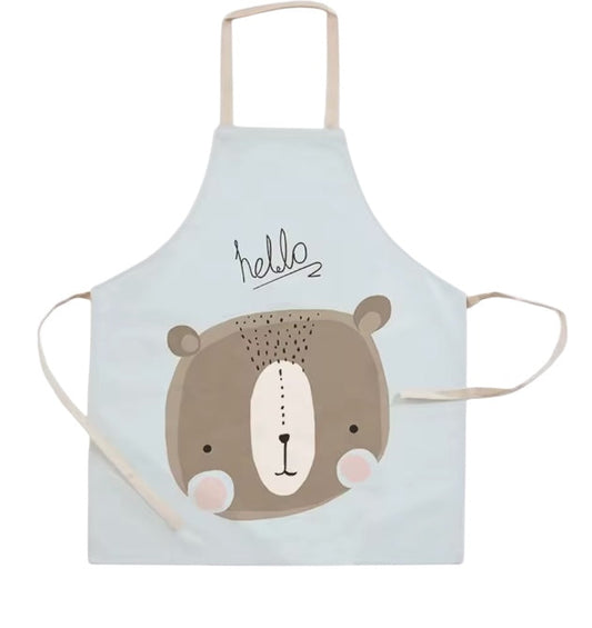 Delantal Pintura, Juegos Osito Azul  PORFYDYA