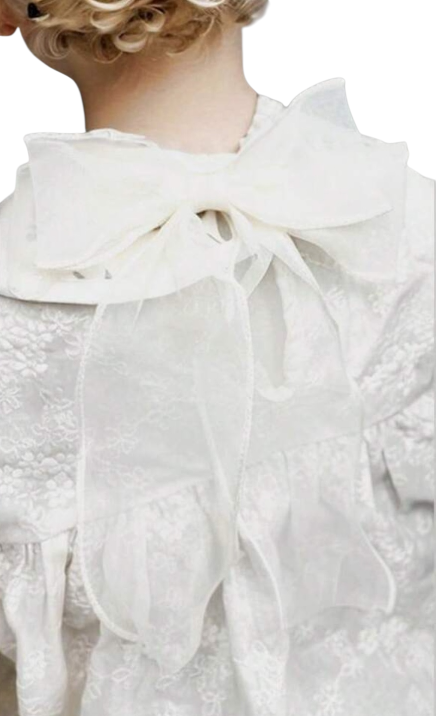 Babero Impermeable con Moño  CHIKY NYNO