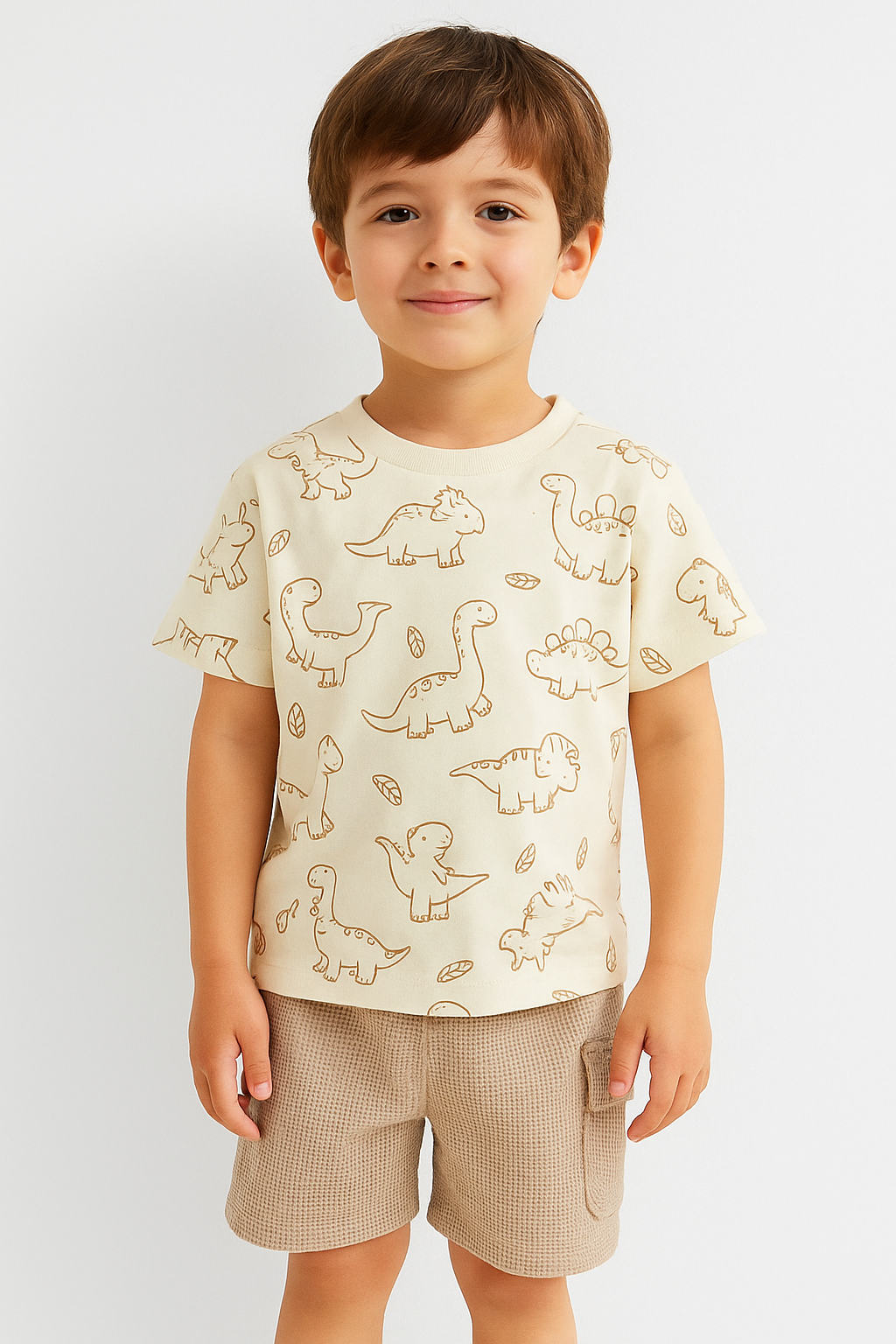 Conjunto Dinos Beige CHIKY NYNO