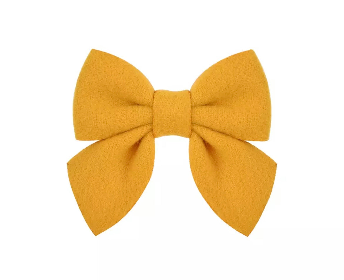 Par moño Mini De Lana