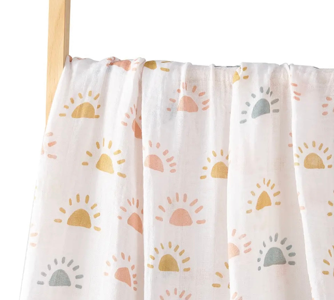 Manta De Muselina De Bamboo Grande CHIKY NYNO