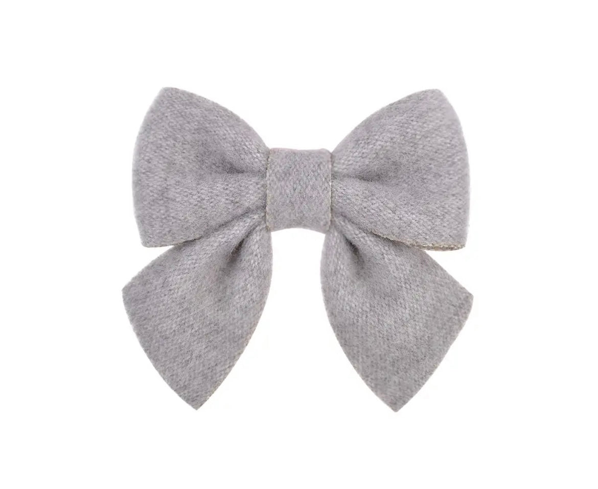 Par moño Mini De Lana