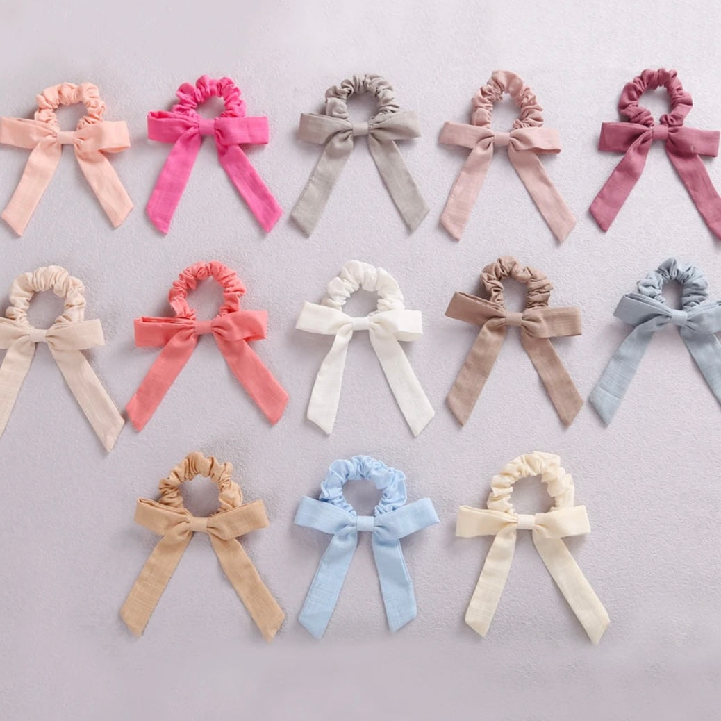 Scrunchies de Lino