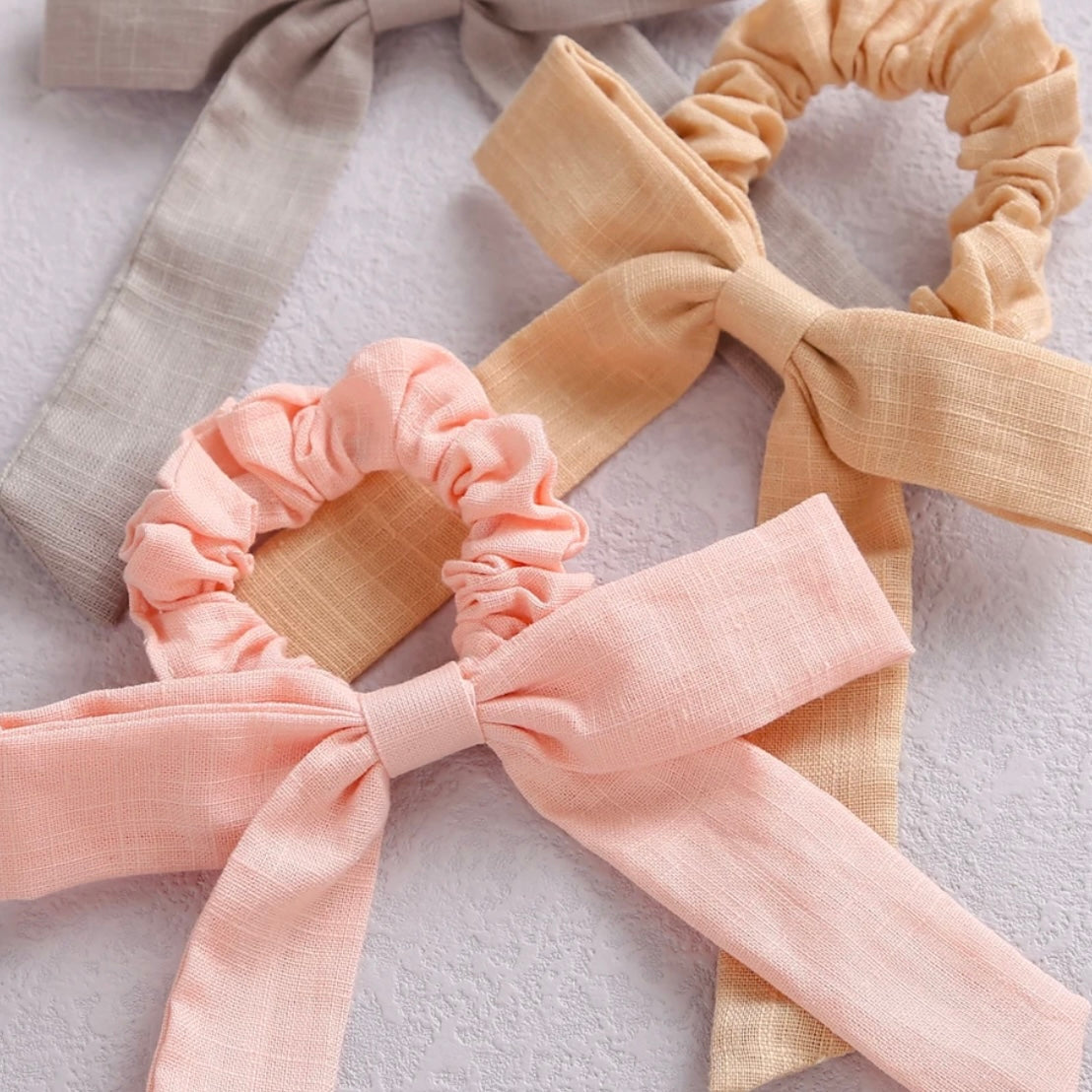 Scrunchies de Lino