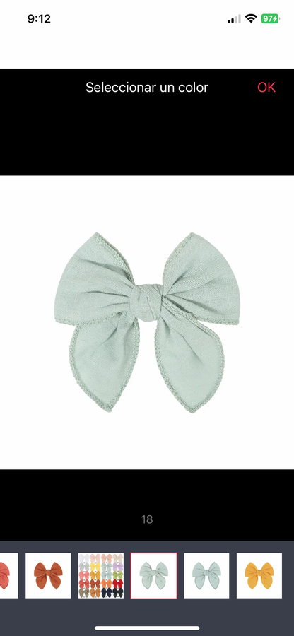 Moño Madeleine Chico