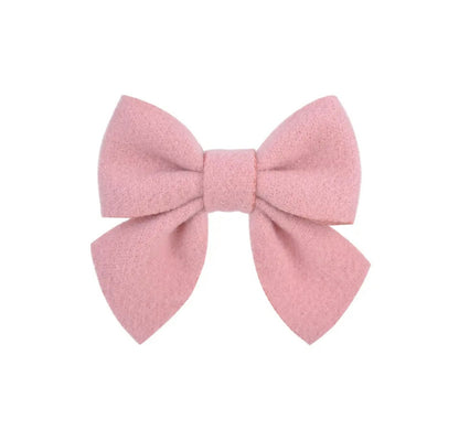 Par moño Mini De Lana